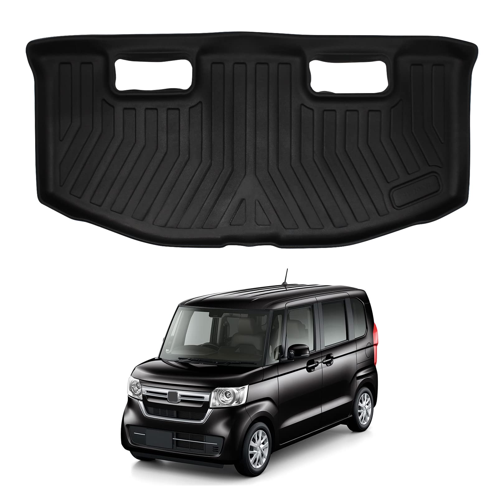 

Тип JF3 JF4 багаж, специально разработанный для автомобиля HONDA Nbox багажник багаж TPE износостойкий 3D грузовой резиновый защитный салон автомобиля легко 1P чёрный