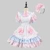 Japanese Maid Lolita Soft Girl Skirt COS Anime Cream Sweetheart Cafe Cute Maid Uniform Set