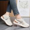 Summer new leather shoes platform sports casual women's shoes little white shoes soft sole lightweight running shoes lightweight trendy shoes