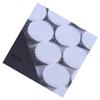 900 Pcs 10Mm Diameter Back Adhesive Tape White Waterproof Peel Stick Wall Decor Round Stickers Loop Hook Tape Diy