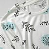 Women's Basic Short Sleeve T-Shirt, Minimalist Floral Design, Soft & Comfortable, Versatile for Casual Outings & Girls' Gatherings