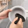 Stable Bird Cage Accessory Pumice Stone Bowl, Spill Proof Parrot Water Calcium Rich, Feeding Bowl Food Dish, Feeder for Cockatiel Conure Parakeet Claw