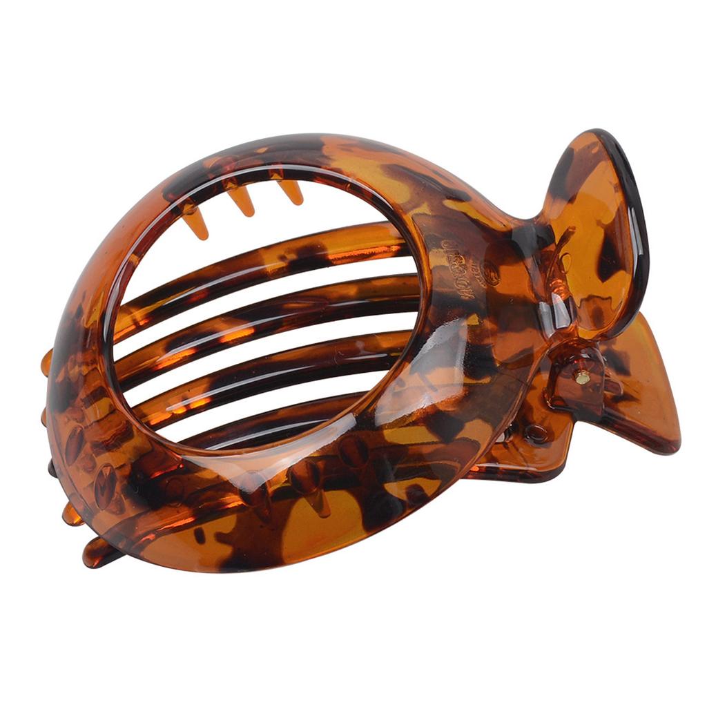 Hair Claw Clip Flat Clip Theme Hair Claw Clamp Elegant Wide Hair Holder Barrettes Strong Hold Hairpin for Girls