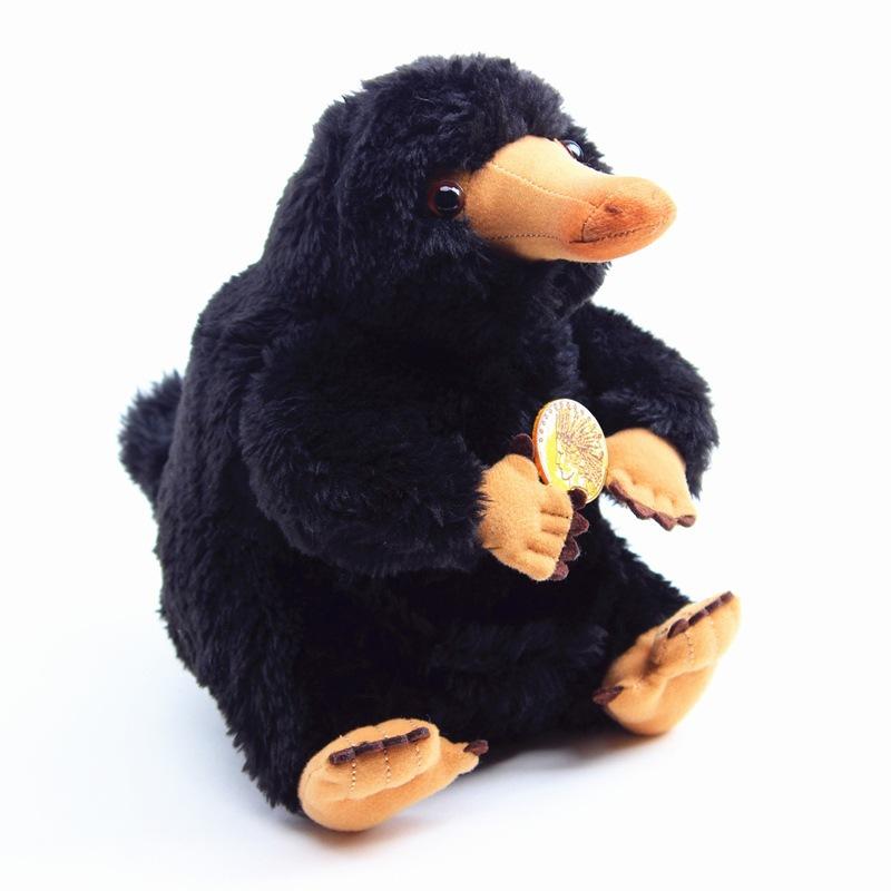 20 cm „Phantastische Tierwesen und wo sie zu finden sind“, Niffler-Puppe, Plüschtier, schwarze Entenschnäbel, weiche Stofftiere als Geschenk für Kinder