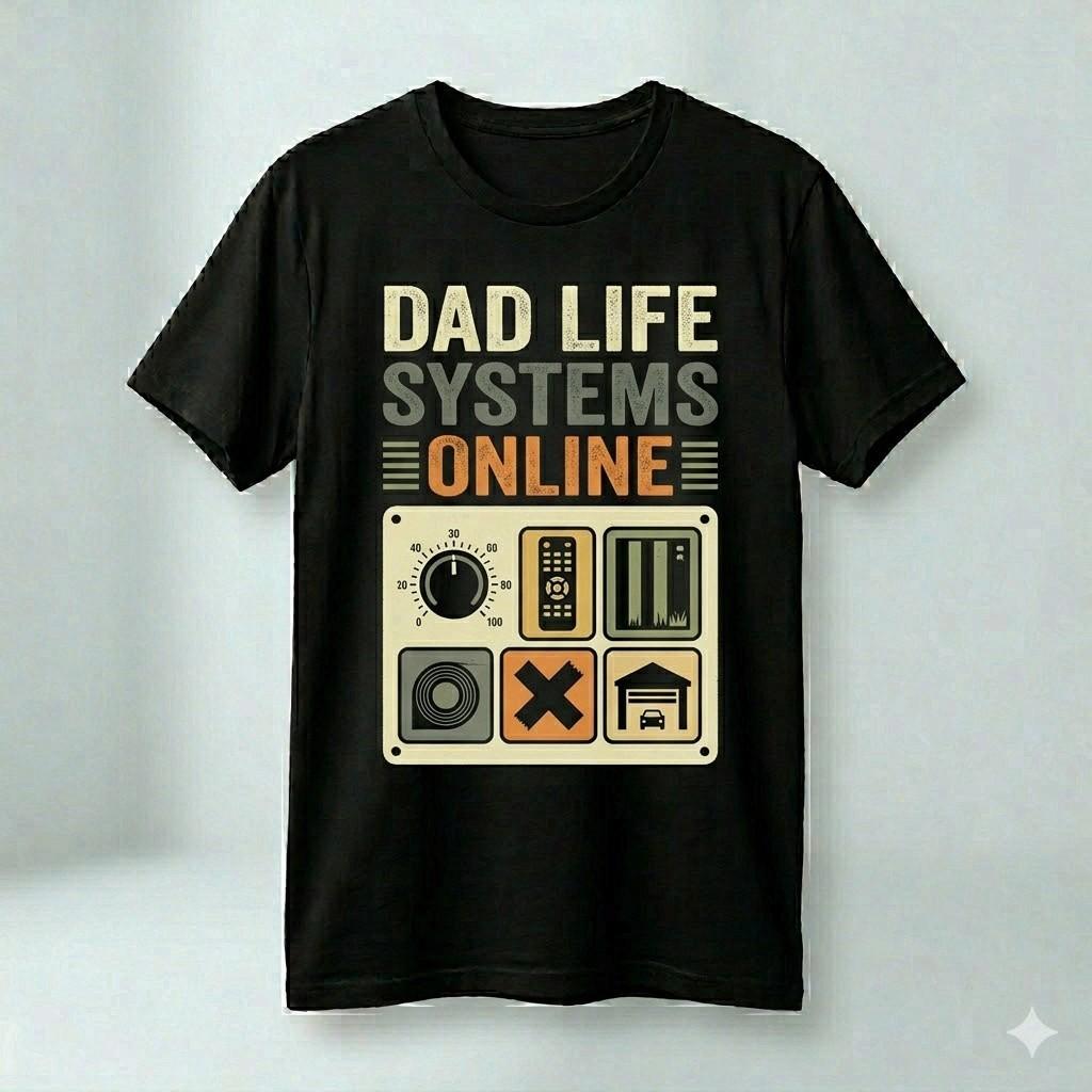 Dad Life Systems Online Funny Father s Day Suburban Dad Shirt S