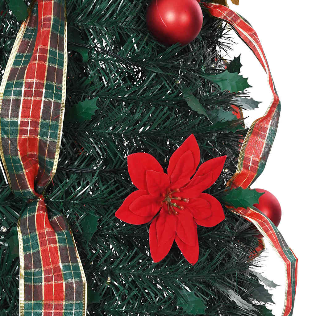 Artificial Christmas Tree with 150 LEDs Green 185 cm PVC