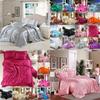 Luxurious Satin Silk Bedding Set 4pc With Comfortable Fitted Sheet And Pillow Case