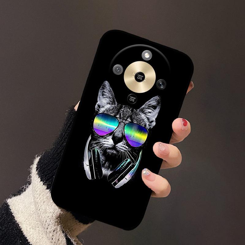 Für Honor X9D X70 Magic8 Lite Hülle Mode Niedlicher Astronaut Silikon Weiche TPU Rückseite Für Honor Magic 8 Lite Stoßfest Fundas