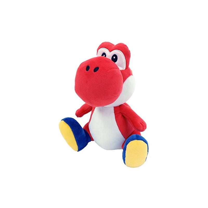 Sanei Boeki Super Mario ALL STAR COLLECTION Red Yoshi (S) W13.5 X D15.5 X H20cm Plush Toy AC43