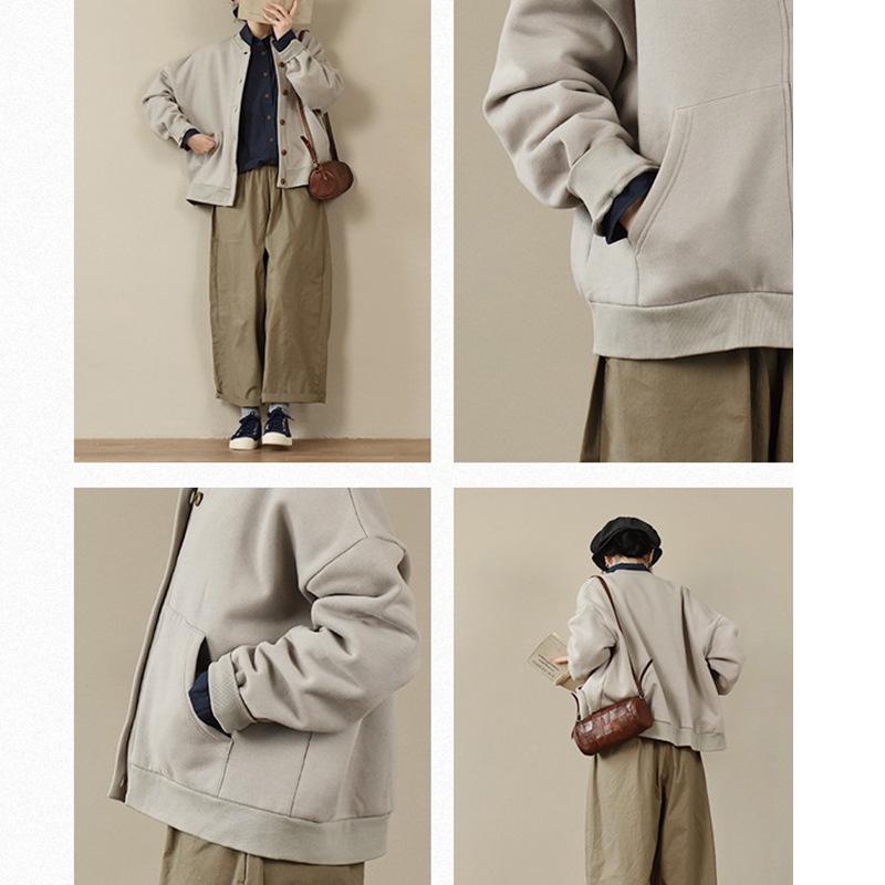 Women's Winter Velvet Thickened Fleece Hoodie Jacket
