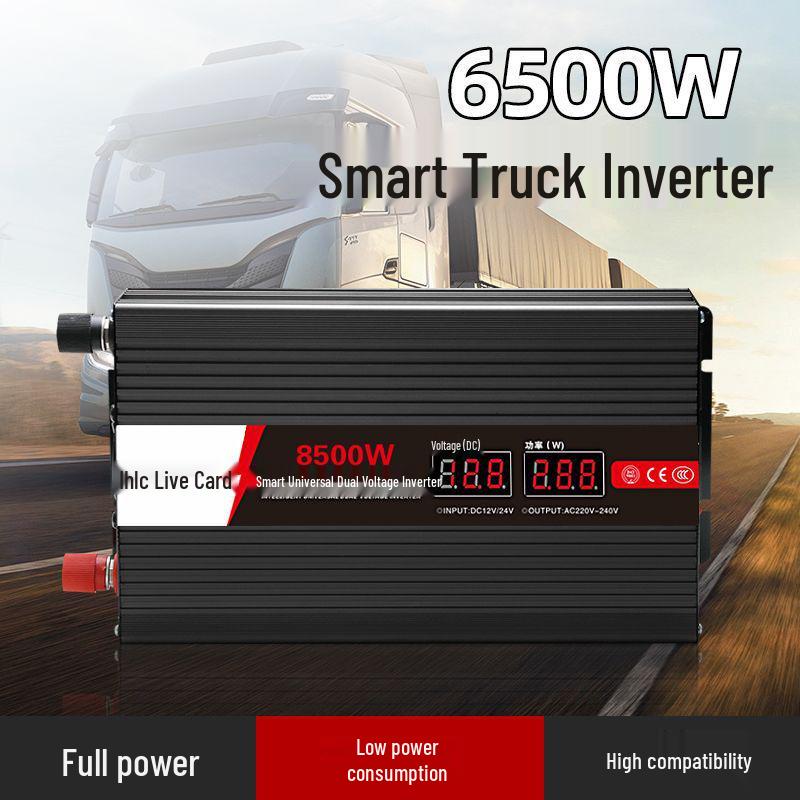 High-Power Pure Sine Wave Smart Inverter: 12V/24V/48V/60V To 220V for Car and Home Use