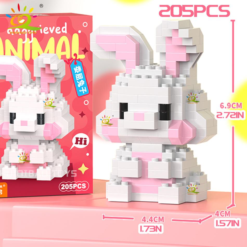 MINI Cute Pet Animal Penguin Model Building Block Micro Set City Cartoon Lion Diamond Bricks Educational Toys for Adult