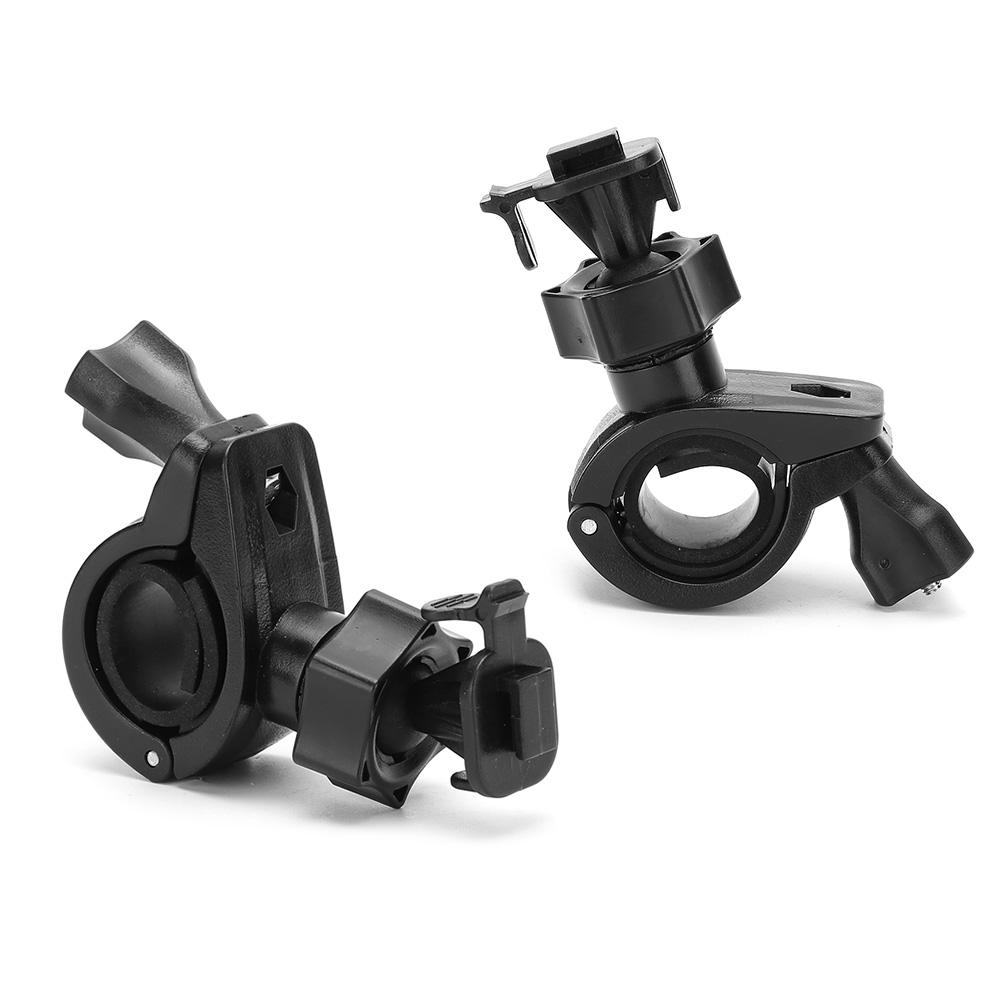 2Pcs 360 Degrees Rotating Car DVR Holder Driving Recorder Mount Bicycle Handle BracketSingle Buckle with Card Slot