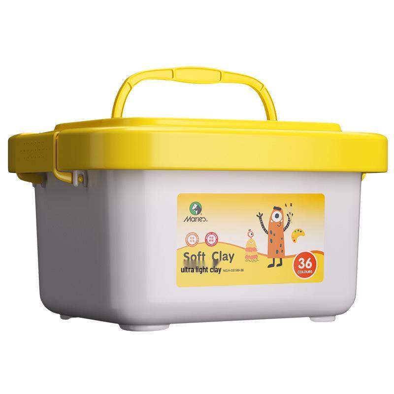 Mali Brand 36-Color Non-Toxic Space Clay for Kids - Super Light and Ideal for Kindergarten Activities