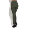 Comfortable Women Fashion Elastic Pants With Large Size And Sexy Button Leggings