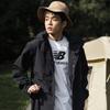 New Balance Jackets Men's Black Hooded Moderate Workwear AMJ31304-BK