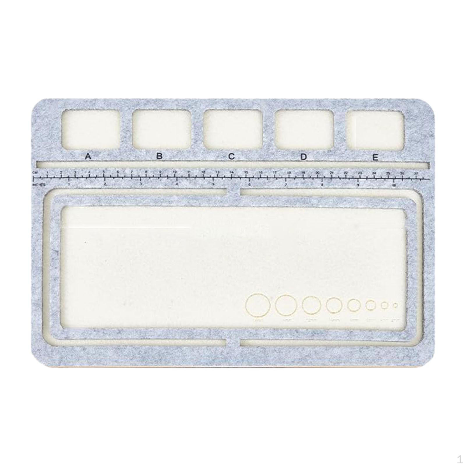 

Доска для дизайна коврика для бисера Инструмент для бисероплетения, для хобби своими руками, изготовления ювелирных изделий, браслетов 29cmx20cm