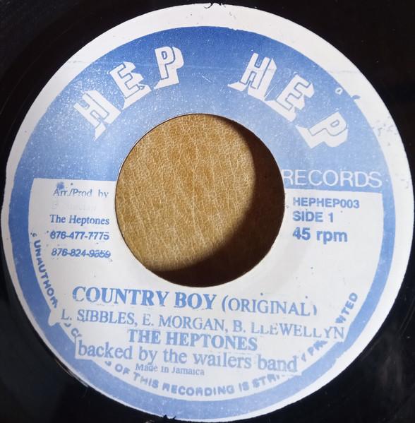 

7inch Record HEPTONES - Country Boy (Original) HEPHEP003 Hep Hep Records Jamaica Reggae, Ska & Dub Used