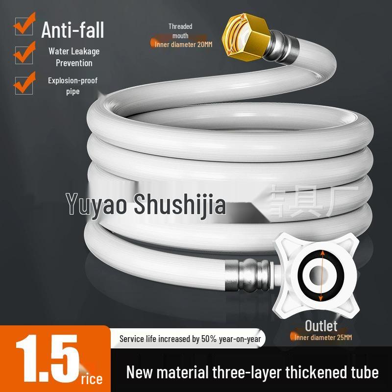 Universal Inlet Hose Extension for Fully Automatic Washing Machines