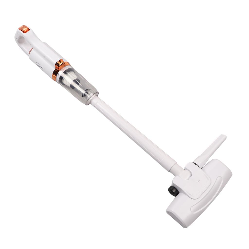 Kabelloser Staubsauger Leichter Stabstaubsauger mit 8500PA Starker Saugkraft 500ml Staubbehälter Handstaubsauger für Hartboden Teppich