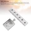 Nut Bolt Drill Jig Kit, Carbon Steel Safety Wire Drill Set, Wire Lock Nut and SAE Bolt Drill Jig for Maintenance, Quick and Accurate Lateral Drilling