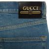 GUCCI Jeans Women's Blue Moderate Flared Pants 624217-XDCD9-4759