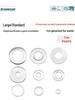 Galvanized Extra Thick Round Metal Flat Washer M3-M62