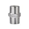 Stainless Steel Double External Thread Pipe Fitting