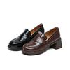 British Style Loafers with Thick Sole