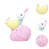 Bunny Figurine for Easter Celebration, Resin Tabletop Decoration Home And Office