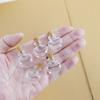 50/100 Stück Mini-Herz-Glasflaschen mit Stopfen 2 ml Oval Herzförmig Transparente Probenaufbewahrungsbehälter Heimdekoration
