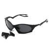 Outdoor sports cycling polarized sunglasses, trendy and retro style, suitable for travel and driving