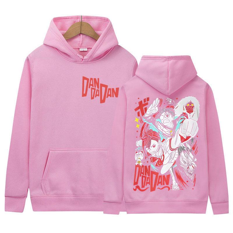 Japanese Anime Dandadan Okarun Dan Da Dan Merch Hoody Men Women Clothing Harajuku Style Sweatshirt Y2K Hip Hop Oversized Hoodies