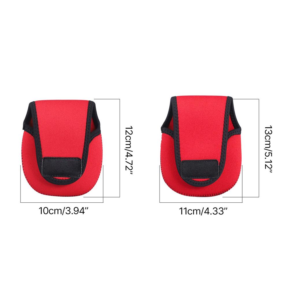 Baitcasting Fishing Reel Protective Cover Baitcasting Reel Cover Case Reel Storage Pouches Shockproof Fishing Reel Bag