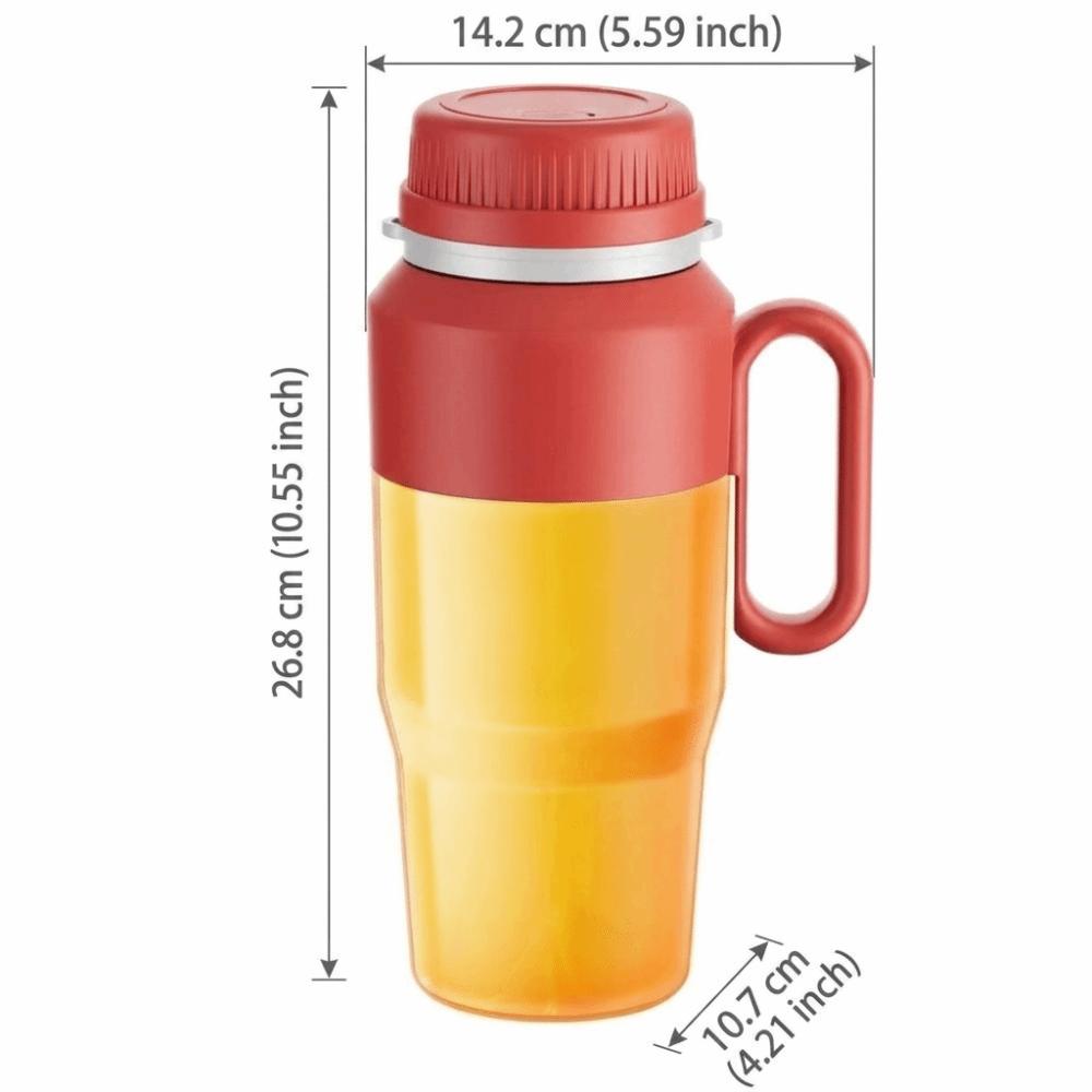 1500ml Large Capacity Fruit Vegetable Blender Rechargeable Portable Juicer  Travel