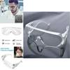 Clear Safety Glasses With Anti-reflective And Anti-shock Lens For Labs