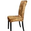 1/2/4/6 Pieces Velvet Shiny Fabric Cheap Chair Covers Universal Size Stretch Chair Covers Seat Case Slipcovers For Dining Room