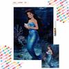 Princess Ariel Mermaid Diamond Painting Art Mosaic Kit Handmade diy5D Home Decor Gift