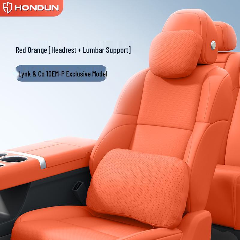 Lynk & Co 10 EMP Headrest Lumbar & Neck Support Pillow - Full Car Interior Protection