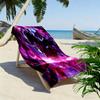 Dynamic Demon Slayer Art beach towel Outdoor camping Portable for travel quickdrying swim towel swim Absorbent bath towel Comfort printing