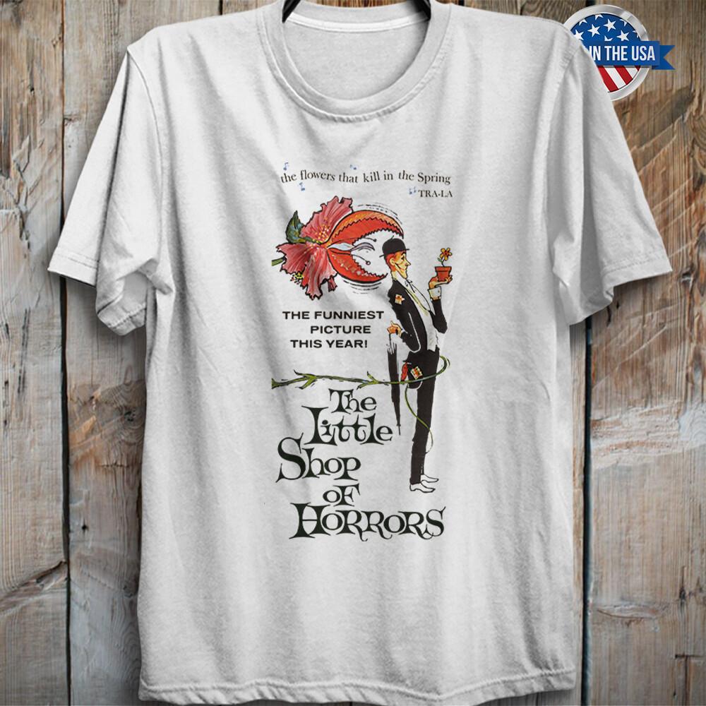 The Little Shop Of Horrors T-Shirt The Funniest Picture Black Comedy Musical Unisex T-Shirt XXXL
