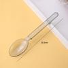 Pabei 16.8cm Thickened Disposable Plastic Spoons (100-Pack)
