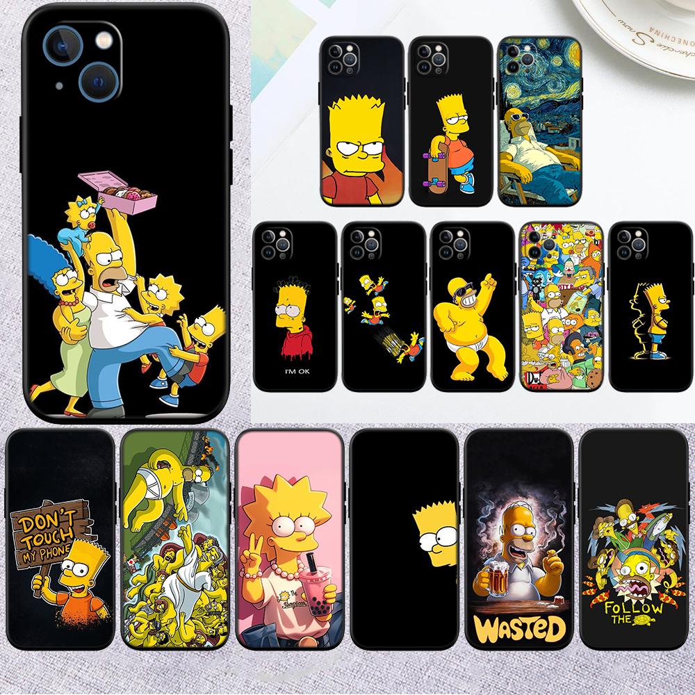 S-Simpsons Phone Case for Samsung Galaxy A52S A53 A55 A56 A70 A71 A72 A73 F06 F16 F56 S10e S10 S10+ Plus