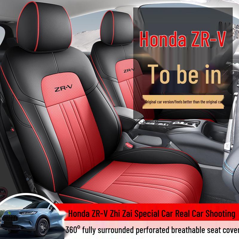 Full Leather Car Seat Cushion for Zhi ZRV - Five-Seater, Universal Fit, All-Season Cover