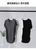 Slimming and slimming round neck short sleeved t-shirt for women in summer 2026, fashionable and versatile casual solid color top