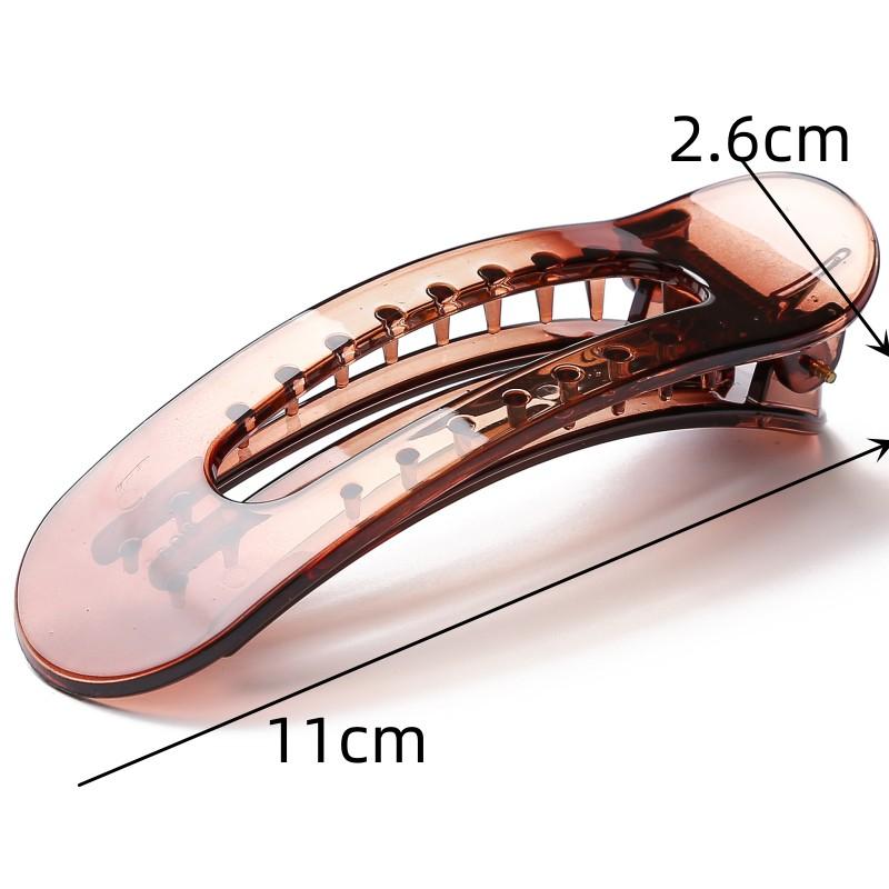 1pcs 11cm Big Size Duckbills Hairclaw Durable Waterproof Hair Claw for Updos Fringe Girls Women  Hair Accessories Everyday Wear