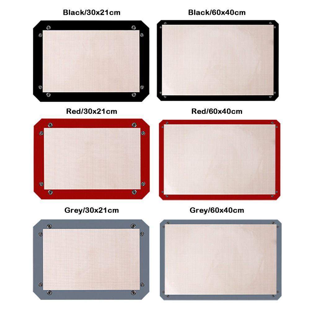 Heat Resistant Silicone Baking Mat Non-Stick Oven Liner Baking Basket Baking Tray  Dessert Making