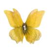 50Pcs 3D Organza Fabric Butterfly Appliques Colorful Translucent Simulation Mesh Butterfly Patch Double-layer