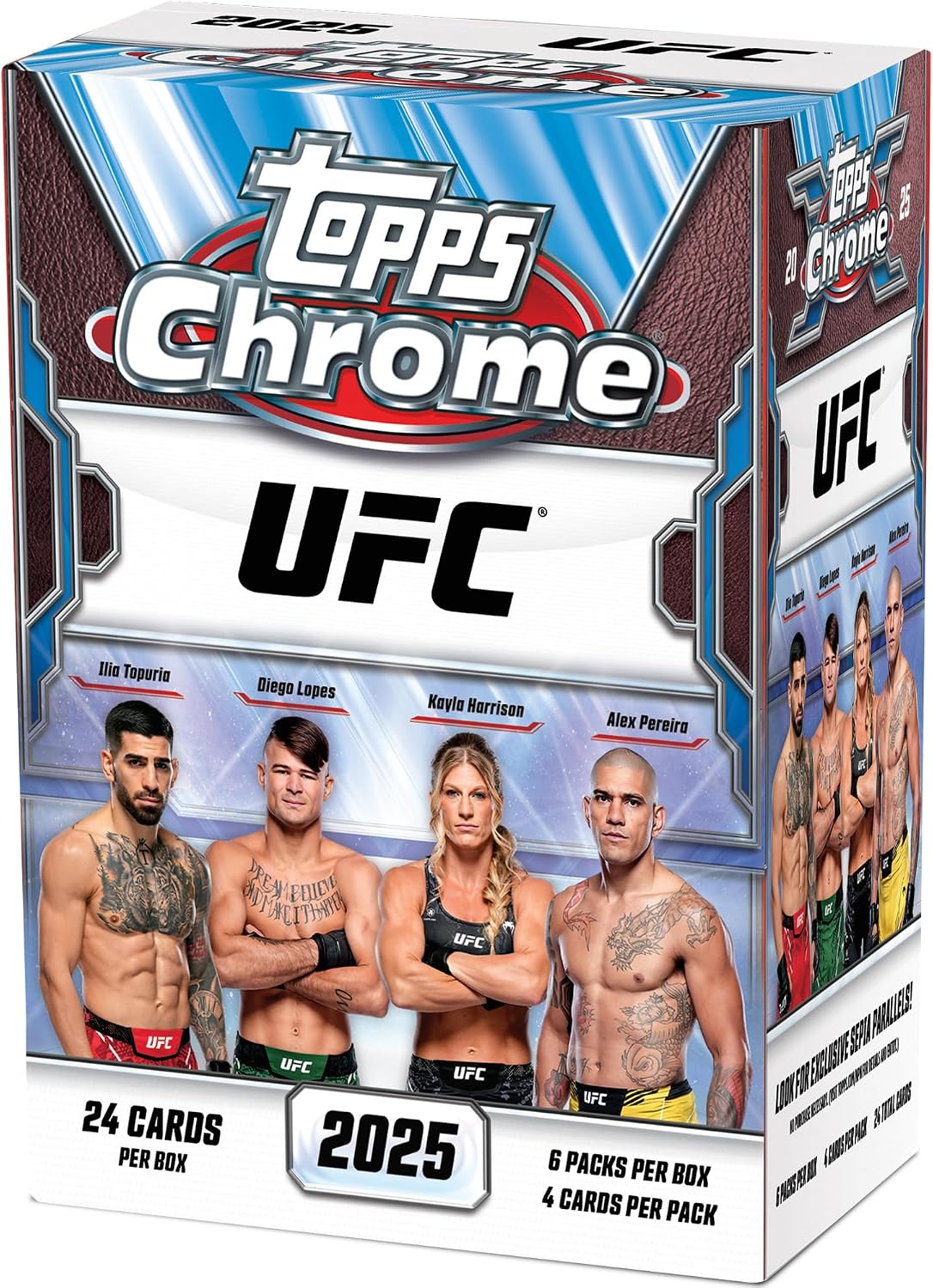 Topps Ufc Chrome Value Box black