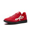 Anta Manchester Dance Slip Resistant Abrasion Resistant Low top Skateboard Shoes Women's Red White 922618009-7